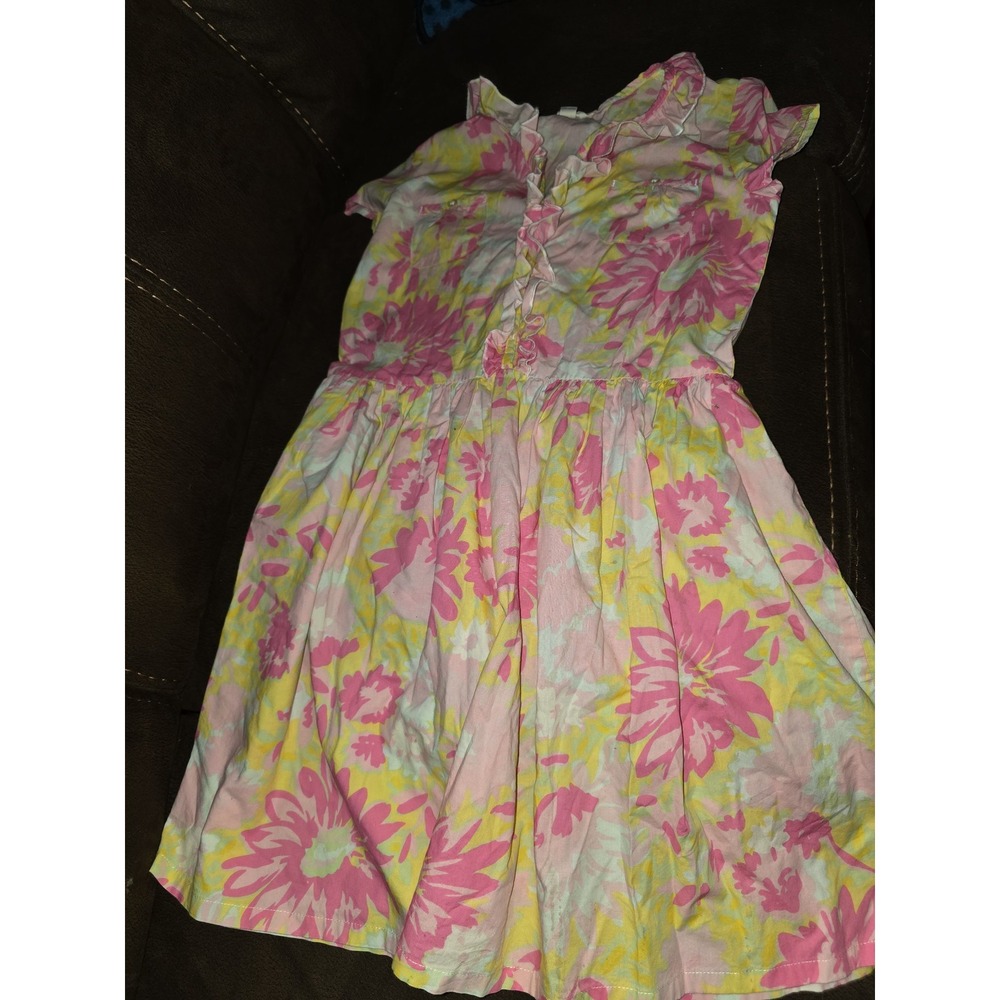Land's end spring floral Easter dress size 10